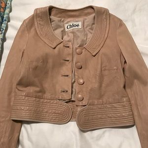 Chloe leather jacket